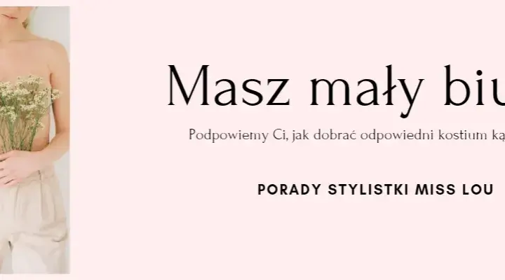 Jak dobrać kostium kąpielowy do małego biustu: 5 sprawdzonych rad